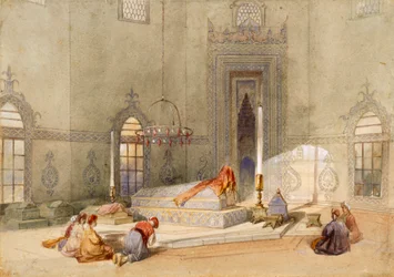 Das Mausoleum von Sultan Mohmed, Brusa